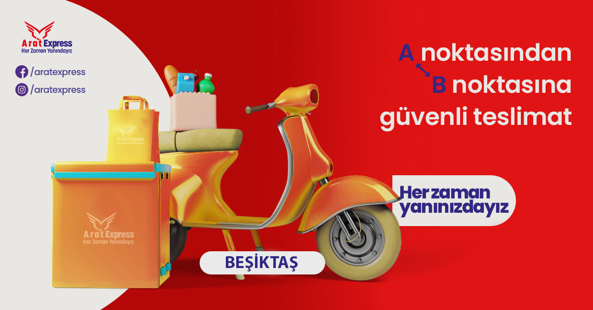 Beşiktaş Kurye : Hızlı motorlu kurye